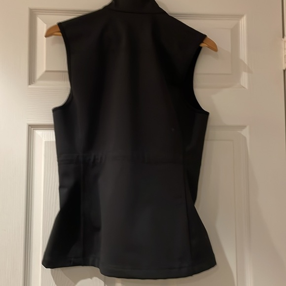 G/FORE Women’s Black Fleece Lined Golf Vest Size Small **Like New** - Picture 3 of 7